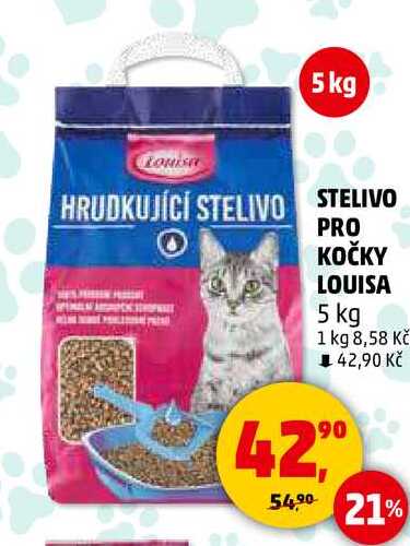STELIVO PRO KOČKY LOUISA, 5 kg 