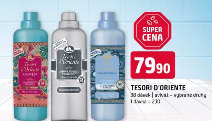 TESORI D'ORIENTE 38 dávek aviváž vybrané druhy