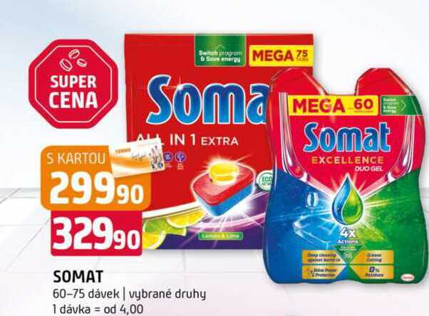 Somat vybrané druhy