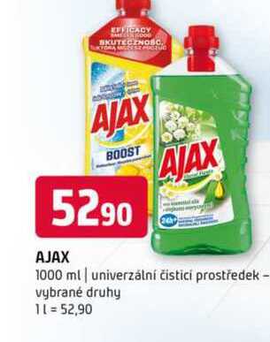AJAX 1000 ml univerzální čisticí prostředek vybrané druhy 