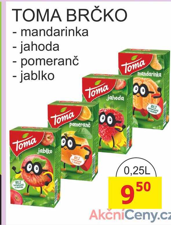 TOMA BRČKO 0,25L