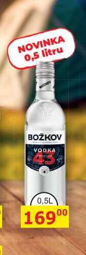 BOŽKOV VODKA 43 0,5L 