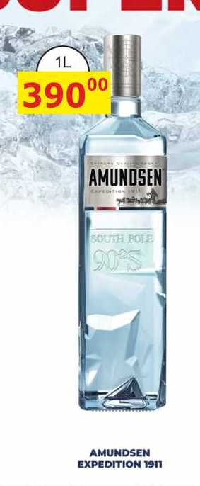 AMUNDSEN EXPEDITION 1911 VODKA 1L