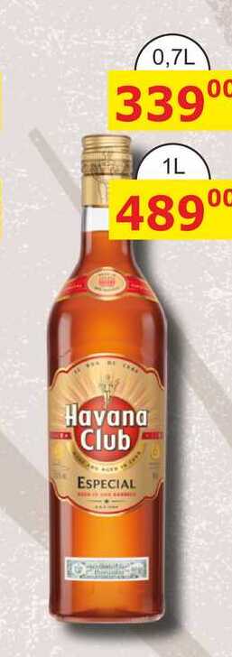 Havana Club Añejo especial kubánský rum 1l
