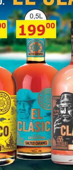 El Clasico Salted Caramel 0,5l 30%