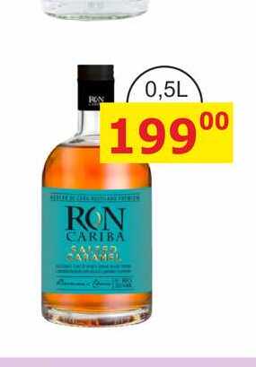 RON CARIBA SALTED CARAMEL 0,5L