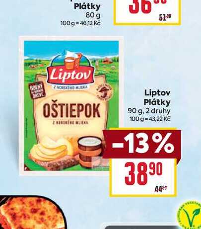 Liptov Plátky 90 g