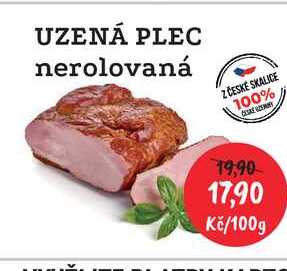 UZENÁ PLEC nerolovaná 100g 