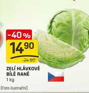 ZELÍ HLÁVKOVÉ BÍLÉ RANÉ 1 kg