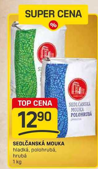 SEDLČANSKÁ MOUKA POLOHRUBA 1 kg 