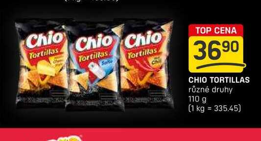 CHIO TORTILLAS různé druhy 110 g