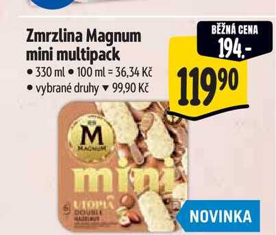 Zmrzlina Magnum mini multipack 330 ml  