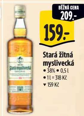 Stará žitná myslivecká, 0,5 l