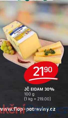 JČ EIDAM 30% 100 g 