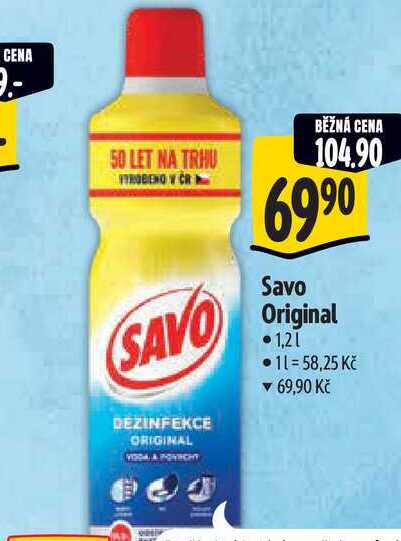   Savo Original 1,2 l
