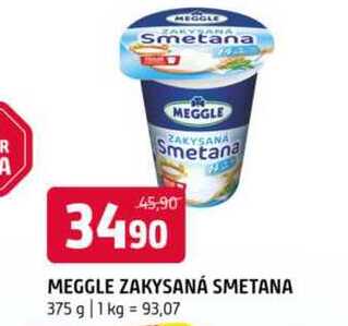Meggle Zakysaná smetana 375g