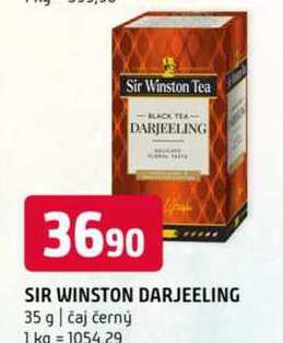 SIR WINSTON DARJEELING 35 g čaj černý 