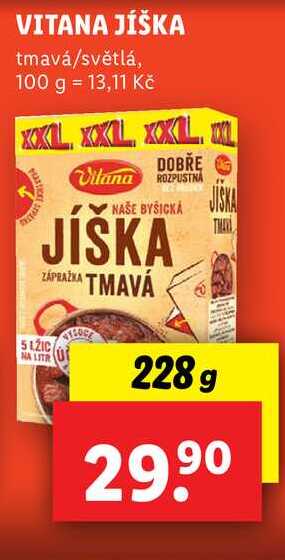 VITANA JÍŠKA, 228 g