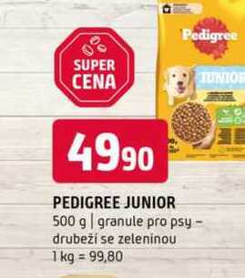 Pedigree 500 g granule pro psy drubeží se zeleninou 