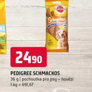 PEDIGREE SCHMACKOS 36 g pochoutka pro psy hovězí 