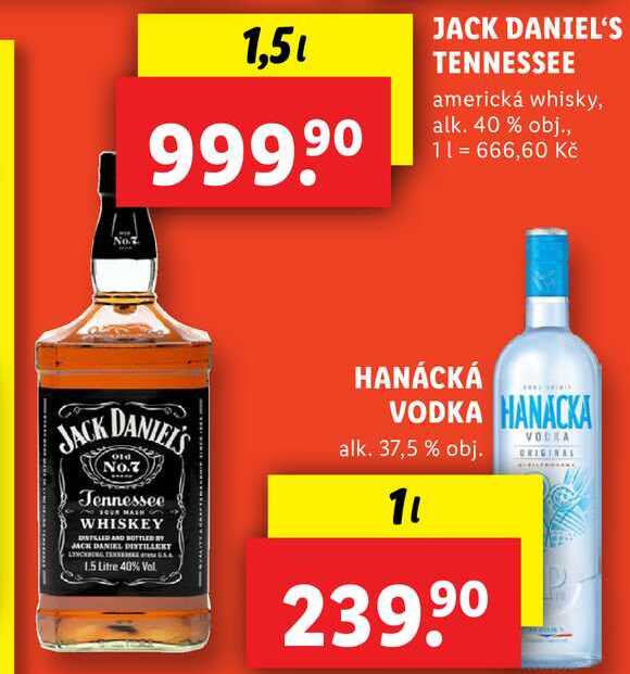 JACK DANIEL'S TENNESSEE, 1,5 l