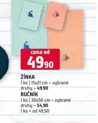 ŽÍNKA 1 ks 15x21 cm vybrané druhy 
