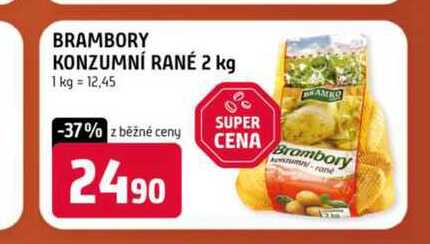 BRAMBORY KONZUMNÍ RANÉ 2 kg 