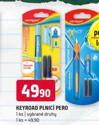 KEYROAD PLNICÍ PERO 1 ks vybrané druhy 
