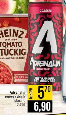 Adrenalin energy drink classic 0.25l