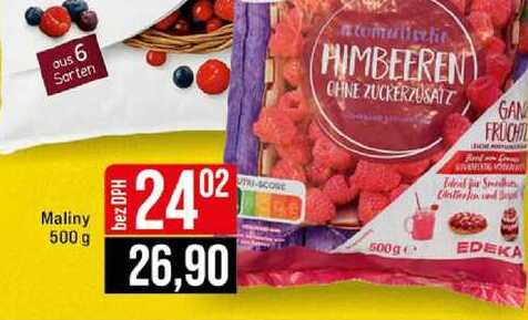 Maliny 500 g