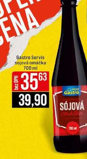 Gastro Servis sojová omáčka 700 ml 