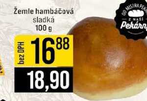Žemle hambáčová sladká 100 g