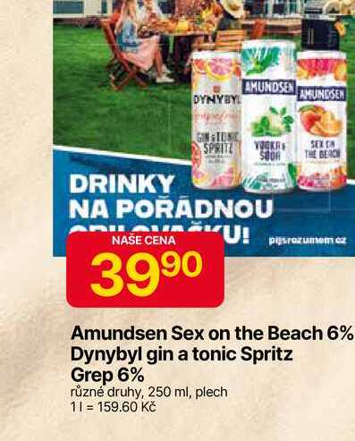 Amundsen Sex on the Beach 6% 250 ml, plech 