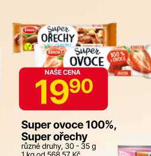 Emco Super ořechy různé druhy, 30-35 g