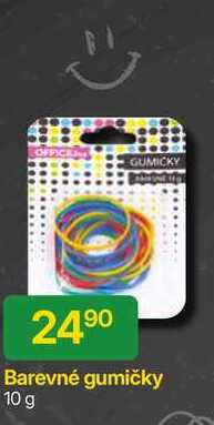 Barevné gumičky 10 g 