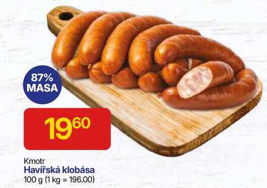 Havířská klobása 100 g 