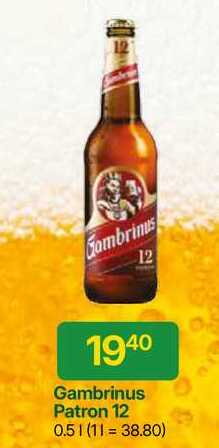 Gambrinus Patron 12 0.5l