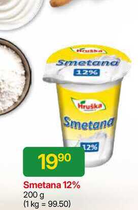 Hruška Smetana 12% 200 g 