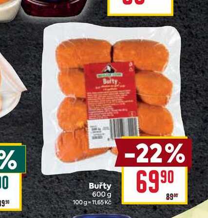 Buřty 600 g