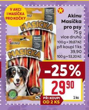 Akinu Masíčka pro psy 75 g