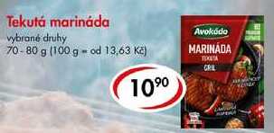 Tekutá marináda, 70-80 g 