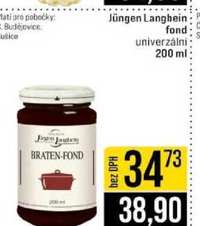 Jüngen Langbein fond univerzálni 200 ml 