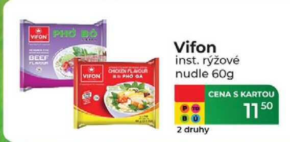Vifon inst. rýžové nudle 60g 