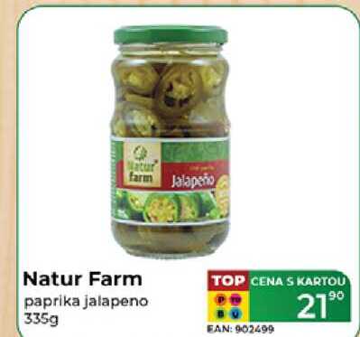 Natur Farm paprika jalapeno 335g