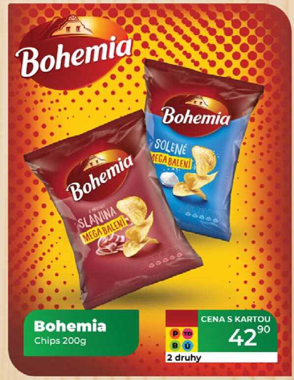 Bohemia Chips 200g 