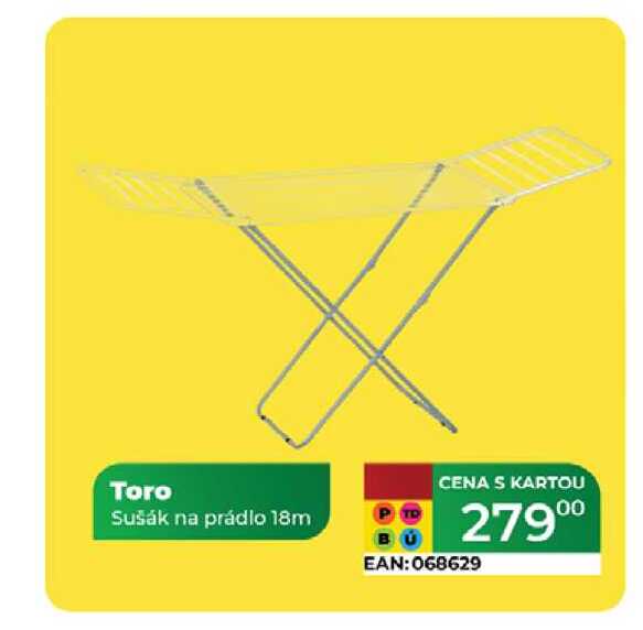 Toro Sušák na prádlo 18m 