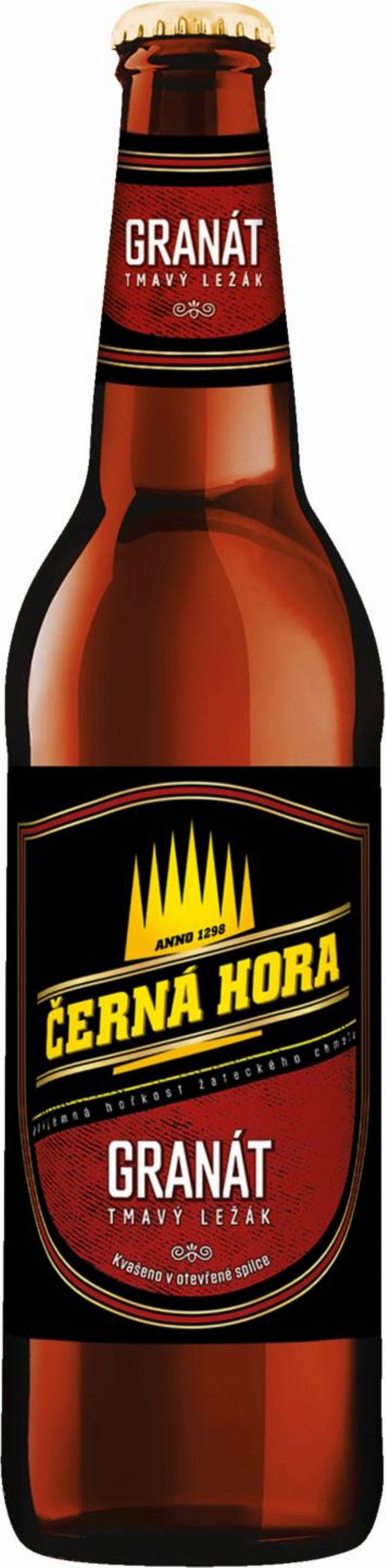 Černá Hora Granát Pivo tmavý ležák