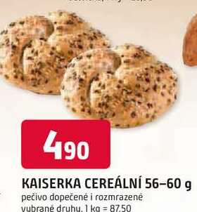 KAISERKA CEREÁLNÍ 56-60 g 