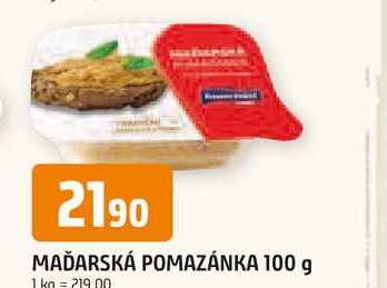 MAĎARSKÁ POMAZÁNKA 100 g