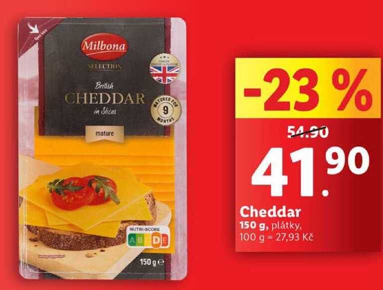 Cheddar, 150 g